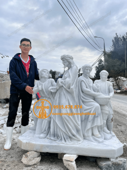 bo tuong 14 chang duong thanh gia bang da dep