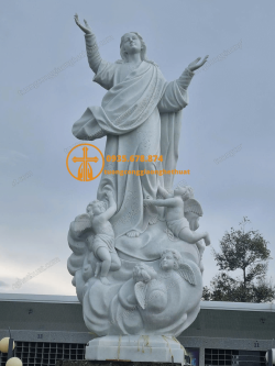 tuong duc me len troi bang da trang dep tu nhien