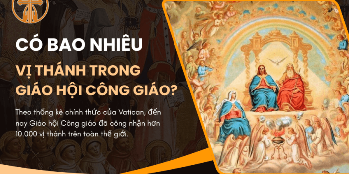 Co bao nhieu vi thanh trong Giao hoi Cong giao
