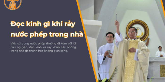 doc kinh gi khi ray nuoc phep trong nha
