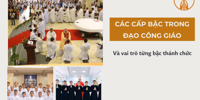 cac cap bac trong dao cong giao