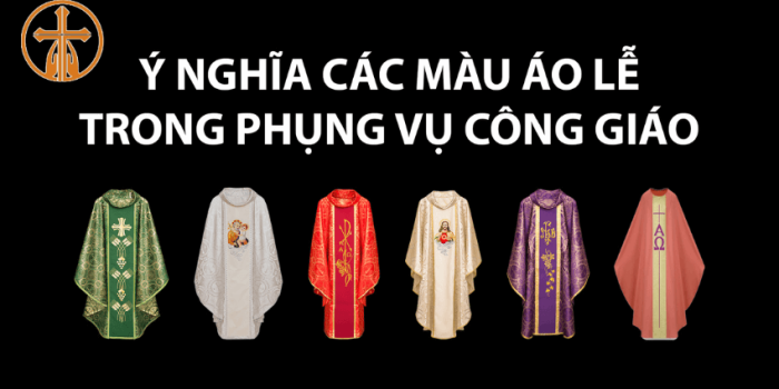 cac mau ao le trong phung vu